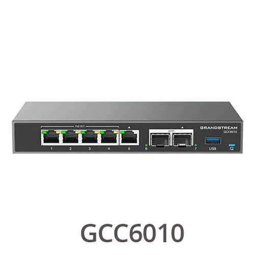 Thiết bị mạng Router Firewall Tổng đài Grandstream GCC6010