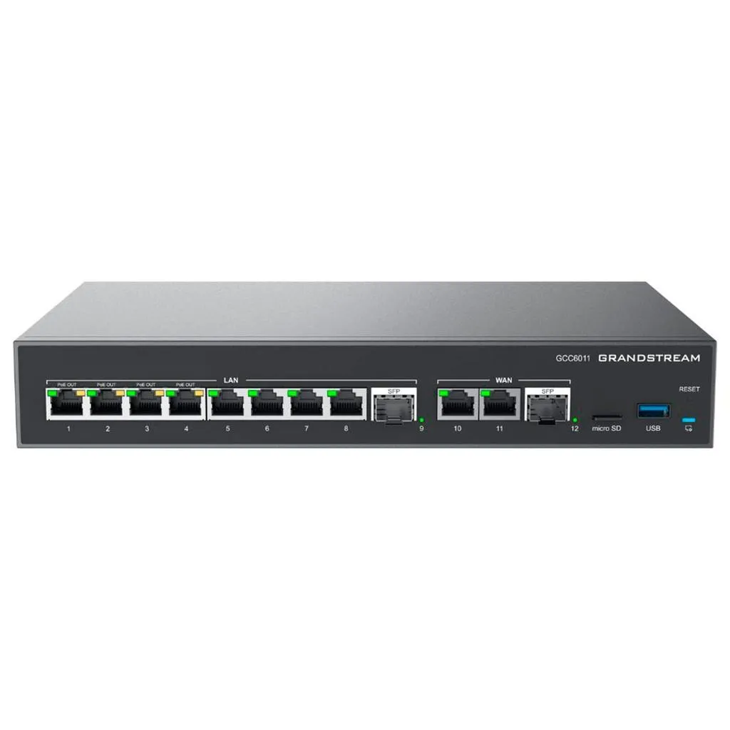 Thiết bị mạng Router Firewall Tổng đài Grandstream GCC6011